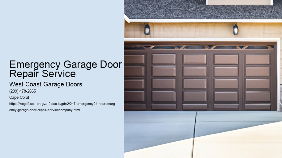 24-Hour Garage Door Repair Service