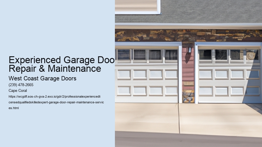 Experienced Garage Door Repair & Maintenance Services